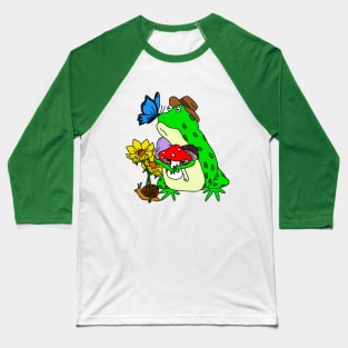 Frog and Friends Baseball T-Shirt